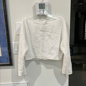 The Handloom cropped top O/S